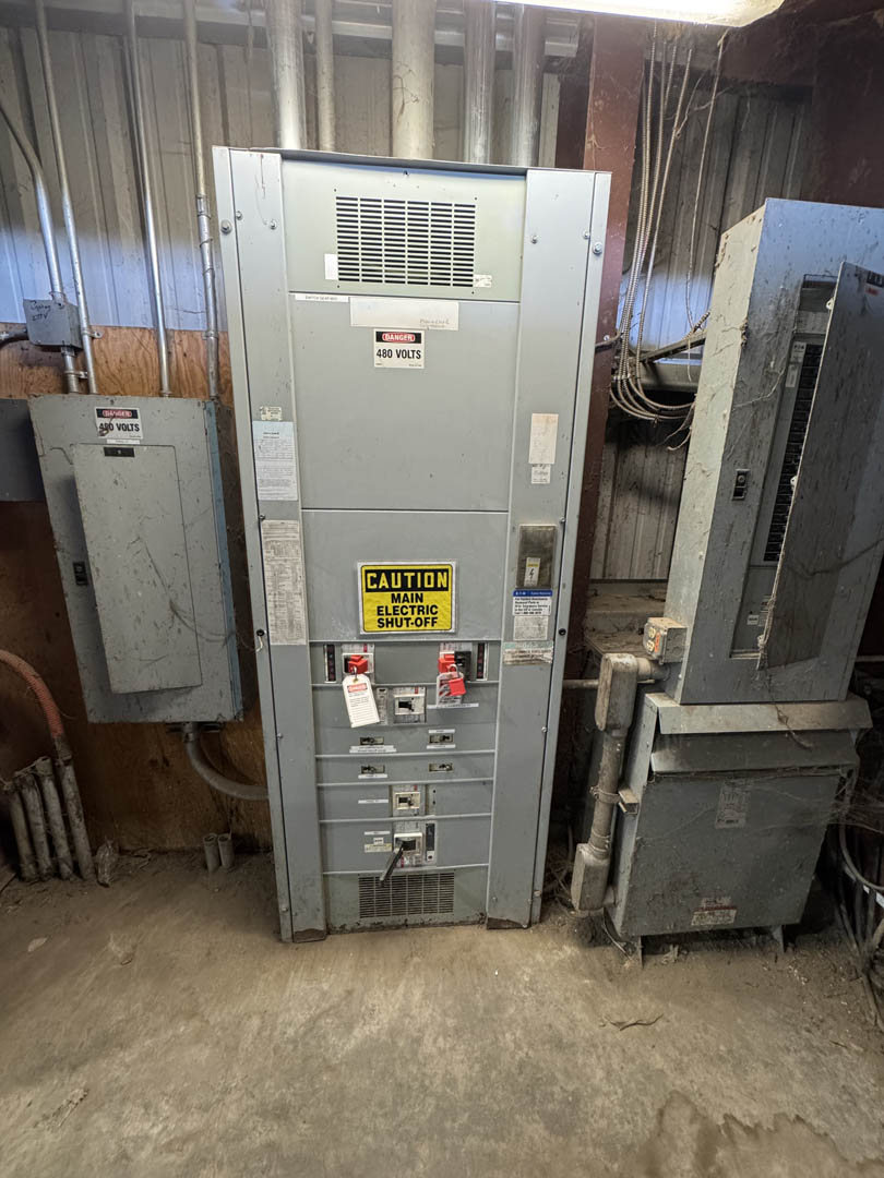 Electrical service cabinets supporting EV charging equipment